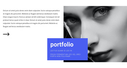 Bootstrap HTML For Resume Of The Fashion Model