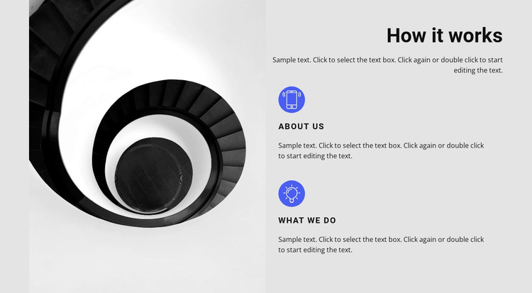 How our organization works Template