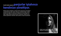 Başlık Ve Çerçeveli Fotoğraf - Yaratıcı Çok Amaçlı WordPress Teması