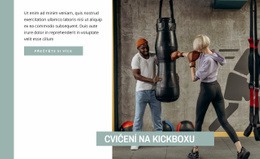 Trénink Kickboxu – Bezplatná Šablona Webových Stránek