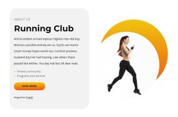 Running Groups In Berlin Responsive CSS Template