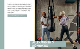 Formazione Di Kickboxing - Modello Di E-Commerce