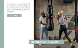 Kickboksen Training