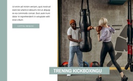 Trening Kickboxingu - Ostateczny Szablon HTML5