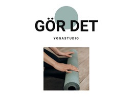 Sidans HTML För Hur Man Börjar Yoga