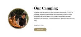 Our Camping Premium CSS Template