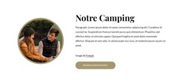 Notre Camping – Téléchargement Du Modèle HTML