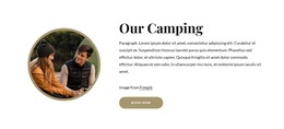 Our camping - Website Template by Nicepage