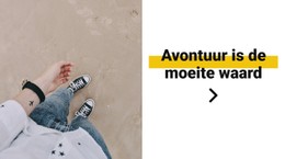 Responsieve HTML5 Voor Fragmenten Van Reizen