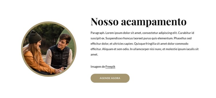 nosso acampamento Template CSS