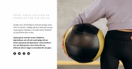 Pilates För Nybörjare - HTML-Webbmall