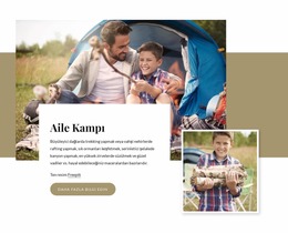 Aile Kampı - Işlevsellik Joomla Şablonu