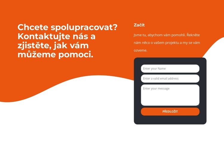 Kontaktujte nás a zjistěte, jak vám můžeme pomoci Šablona CSS