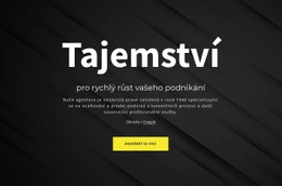 Tajemství Růstu Vašeho Podnikání