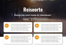 CSS-Layout Für Reiseorte