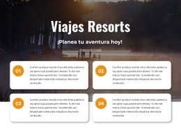 Creador De Sitios Web Exclusivo Para Resorts De Viaje