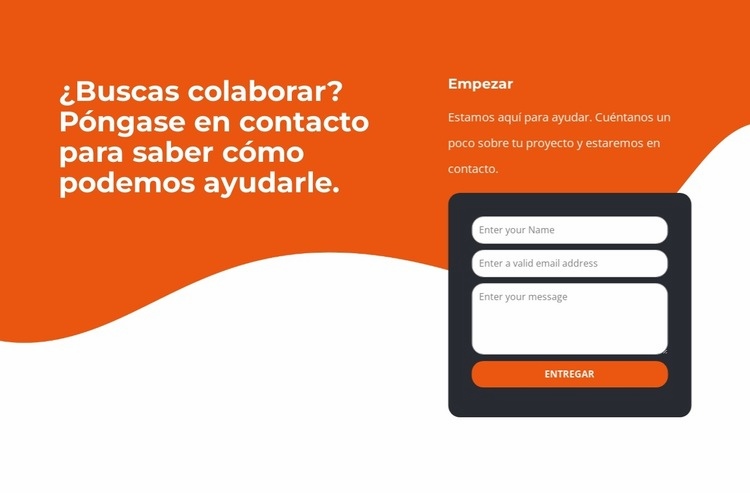 Ponte en contacto para saber cómo podemos ayudarte. Diseño de páginas web