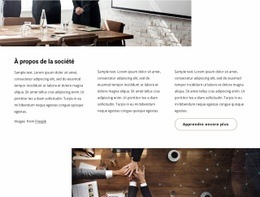 Créateur De Site Web Pour Un Profil D'Entreprise