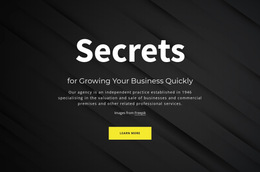 Secrets Of Growing Your Business