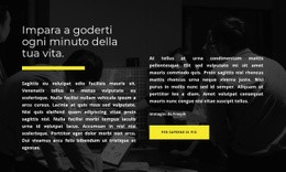 Goditi Ogni Minuto Della Tua Vita - HTML Template Builder