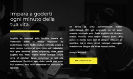 Goditi Ogni Minuto Della Tua Vita: Design Semplice