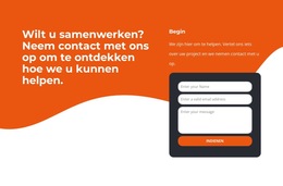 Neem Contact Op Om Te Ontdekken Hoe We U Kunnen Helpen