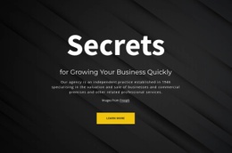 Secrets Of Growing Your Business