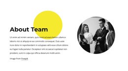 Om Vårt Team - HTML Website Maker