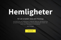 Hemligheter För Att Växa Ditt Företag