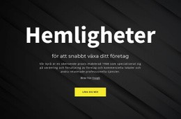 Hemligheter För Att Växa Ditt Företag