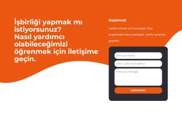 Nasıl Yardımcı Olabileceğimizi Öğrenmek Için Iletişime Geçin