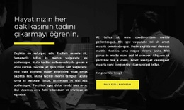 Hayatının Her Dakikasının Tadını Çıkar - Basit Tasarım