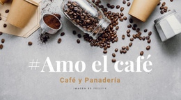 Cafetería Y Panadería - Diseño De Sitio Web Adaptable