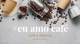 HTML Grátis Para Café E Padaria