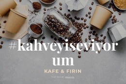 Kafe Ve Fırın - Çevrimiçi Şablonlar