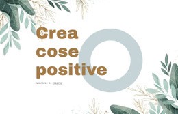 Cose Positive Creative - Modello HTML5 Gratuito