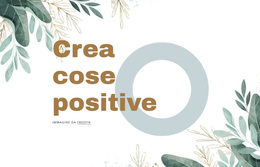 Tema WordPress Gratuito Per Cose Positive Creative