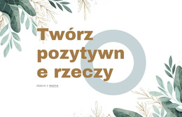 Darmowy Motyw WordPress Dla Twórcze Pozytywne Rzeczy