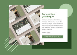 Conception Graphique Créative - Modèle De Site