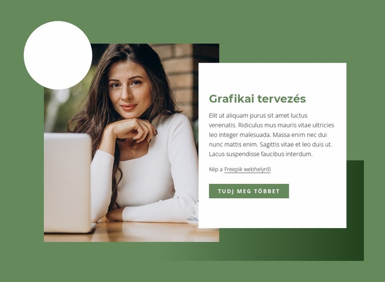 Grafikai tervezés WordPress Téma