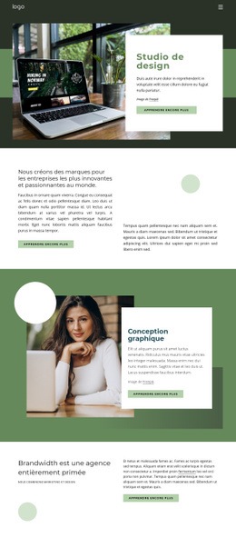 Design Inspiré De La Nature - HTML Template Generator