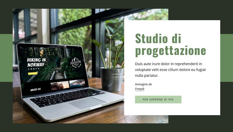 Realizziamo siti web, app, grafiche Costruttore di siti web HTML