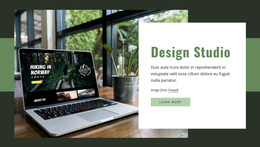 Responsive Web Template For We Create Websites, Apps, Graphics