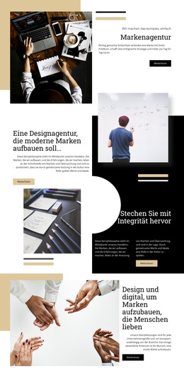 Markenagentur – Funktionales WordPress-Theme