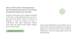 Nous Créons Des Marques - Thème WordPress Professionnel Personnalisable
