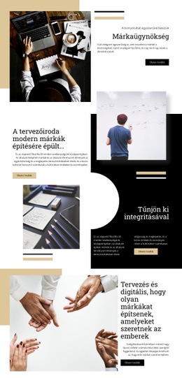 Márkaügynökség – Többcélú Kreatív Sablon