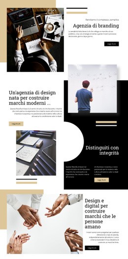 Design Web Straordinario Per Agenzia Di Branding