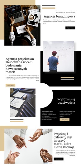 Agencja Brandingowa - Funkcjonalność Motywu WordPress