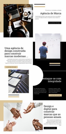 Agência De Marca - Modelo HTML5 Para Download Gratuito