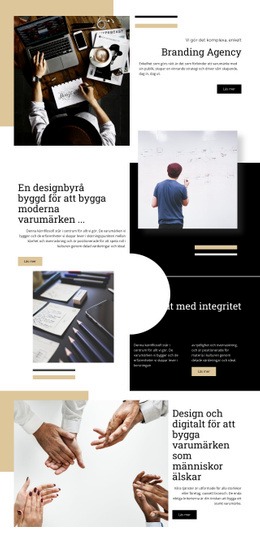 Branding Agency - Kreativ Multifunktionsmall